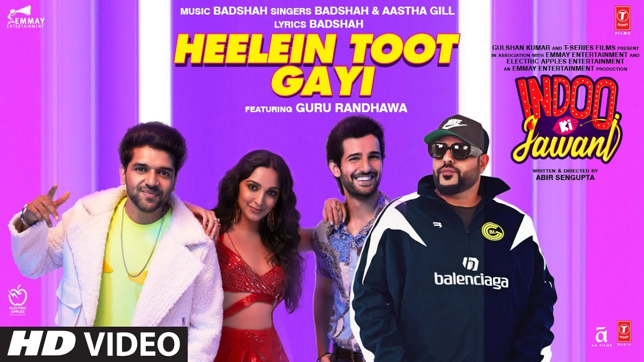 Heelein Toot Gayi song Lyrics, Heelein Toot Gayi Badshah & Aastha Gill, Heelein Toot Gayi cast, Heelein Toot Gayi mp3 song download, Heelein Toot Gayi download, Heelein Toot Gayi song cast, Heelein Toot Gayi Song singer, Heelein Toot Gayi status download, Guru Randhawa New Song, Badshah New Song 2020, Kiara Advani New Song, Indoo Ki Jawani Song, Indoo Ki Jawani Movie,