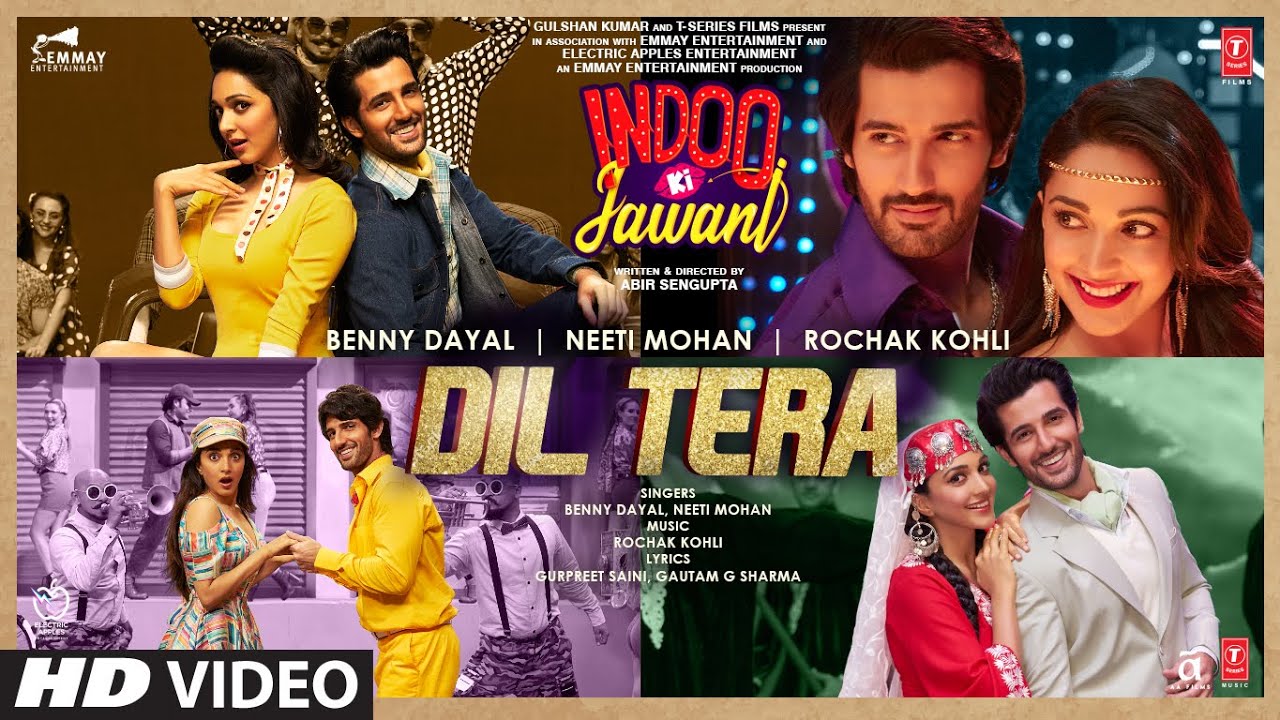 Dil Tera Song lyrics - Indoo Ki Jawani - Benny Dayal & Neeti Mohan » TF