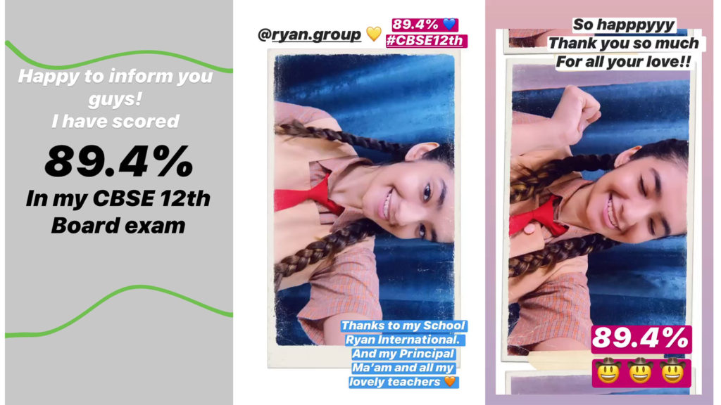Anushka Sen, Anushka Sen 12th Result, Anushka Sen Images, Anushka Sen Cbsc Result, Anushka Sen Marks, Anushka Sen 10th Result, Jhanshi Ki RANI, BAALVEER, Anushka Sen 12th MARKSHEET