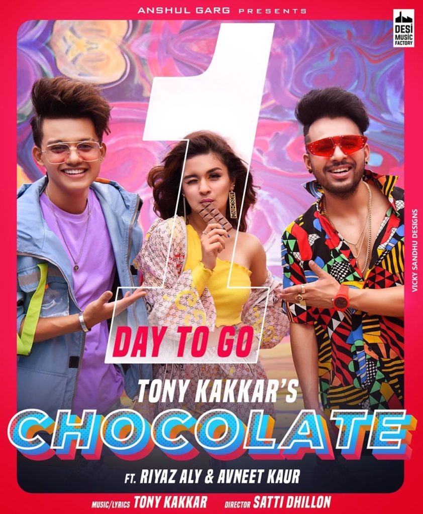 avneet kaur and riyaz aly, chocolate song, tony kakkar song, riyaz aly, avneet kaur, riyaz aly new song, avneet kaur new song, chocolate song lyrics, chocolate song riyaz avneet, chocolate song tony kakkar, riyaz aly songs, avneet kaur song