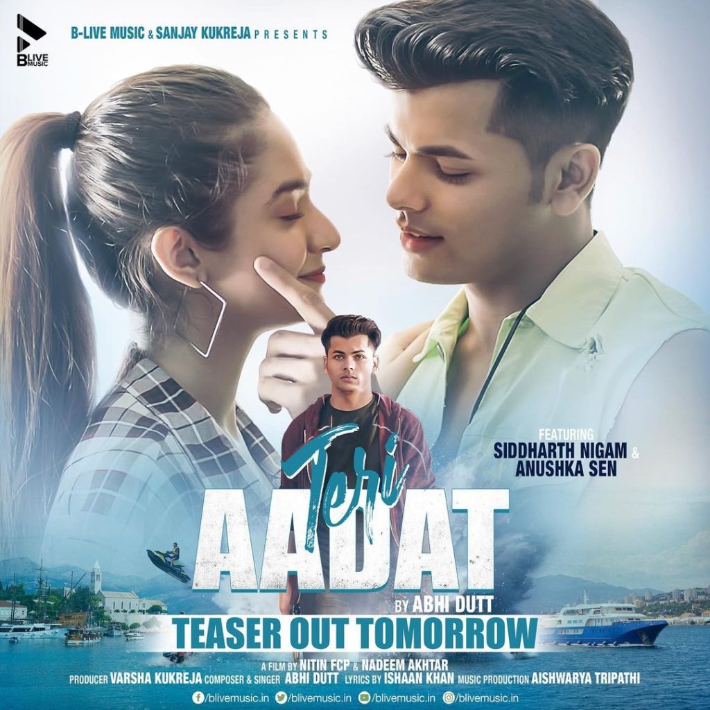 Teri Aadat Song Cast, Singer, Lyrics, Review and Release Date » Telly
