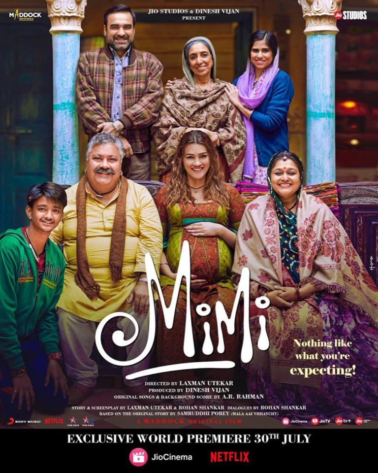 Mimi Movie Cast, Release Date, Trailer Review: Pankaj Tripathi & Kriti