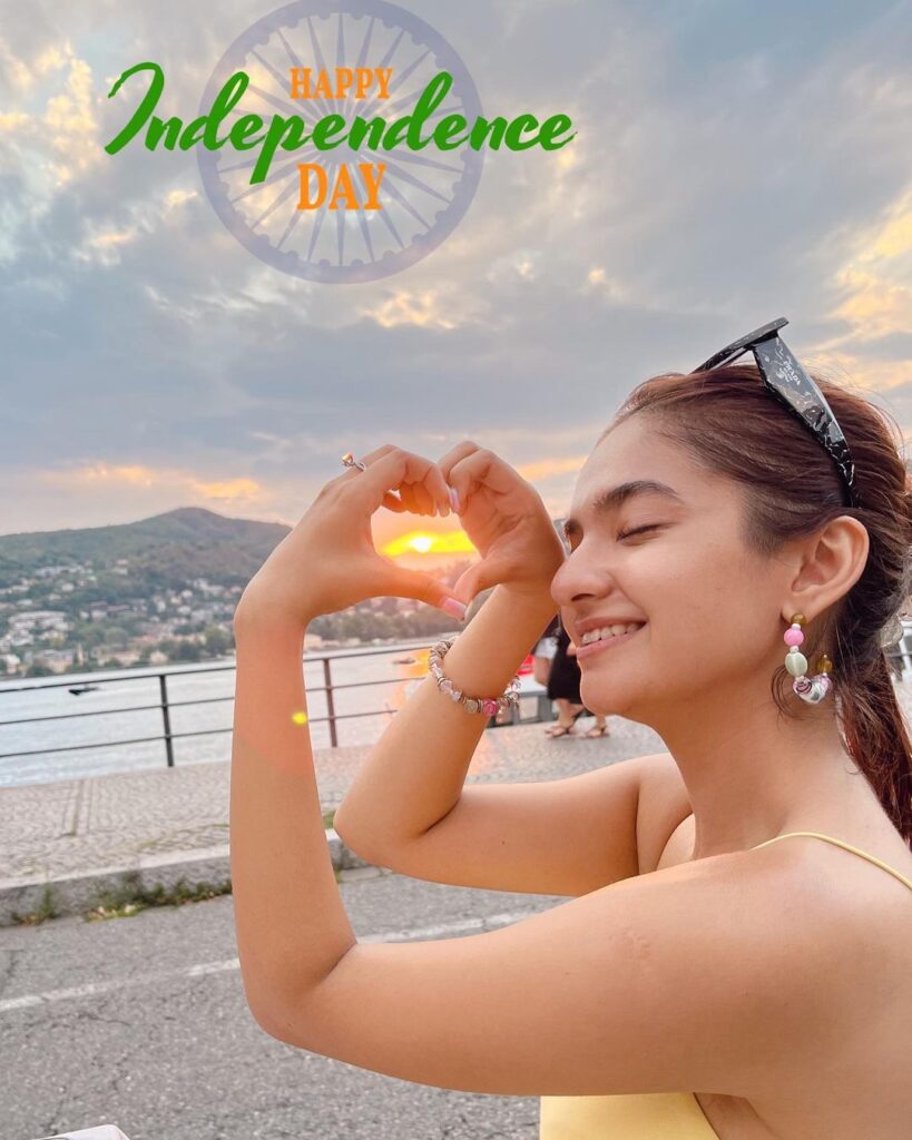 anushka sen,Independence Day 2022,anushka sen 15 august,anushka sen independence day photo,anushka sen independence day,anushka sen republic day,