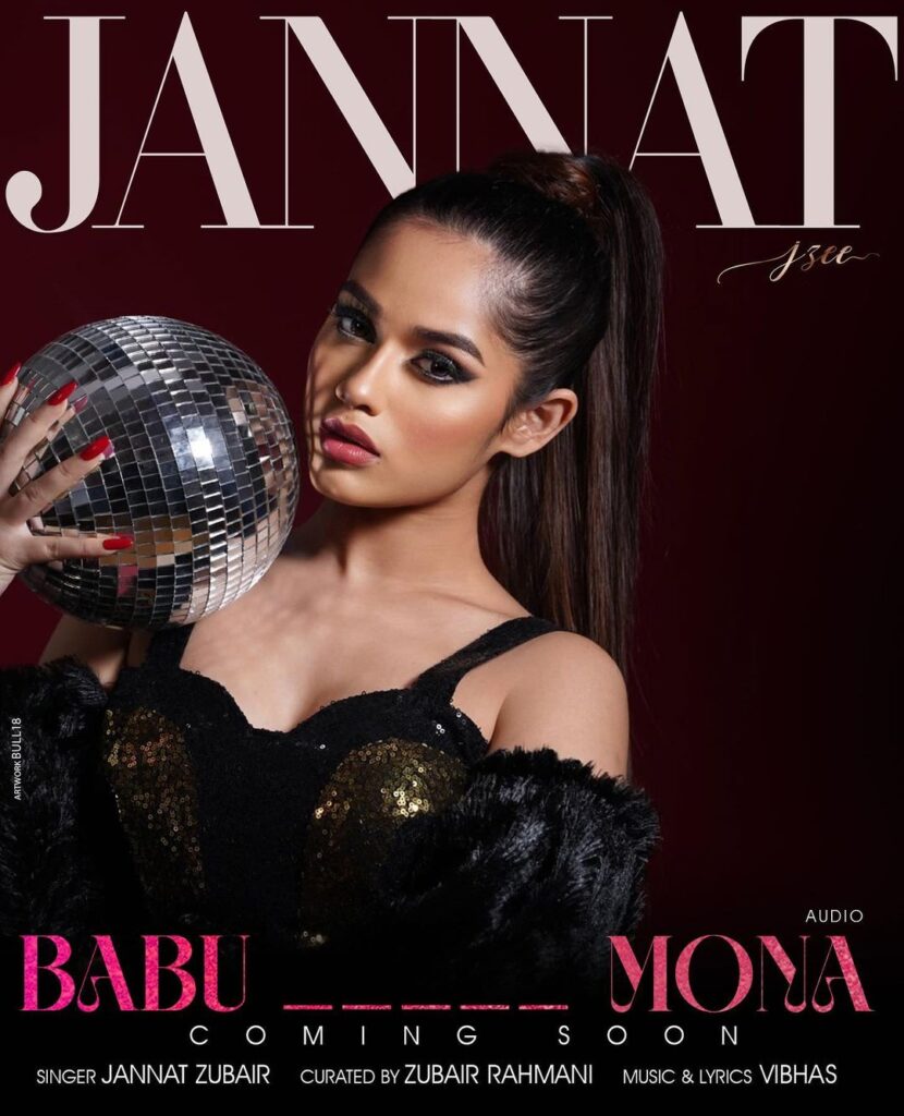 JANNAT ZUBAIR SONG, BABU SHONA MONA, Babu Shona Mona, Jannat Zubair, JANNAT ZUBAIR 2023