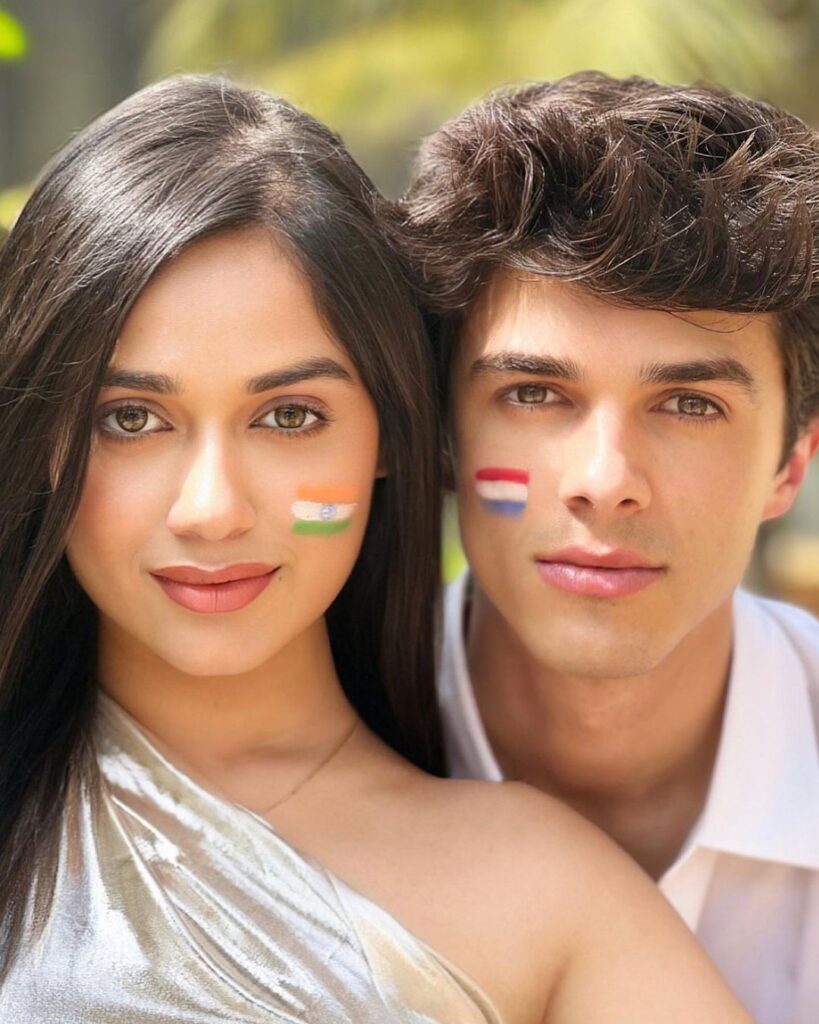 Jannat Zubair and Brent Rivera, jannat zubair hollywood, jannat zubair international, Jannat Zubair Hollywood Collab with Brent Rivera, Jannat Zubair and Brent Rivera, breant rivera in india,