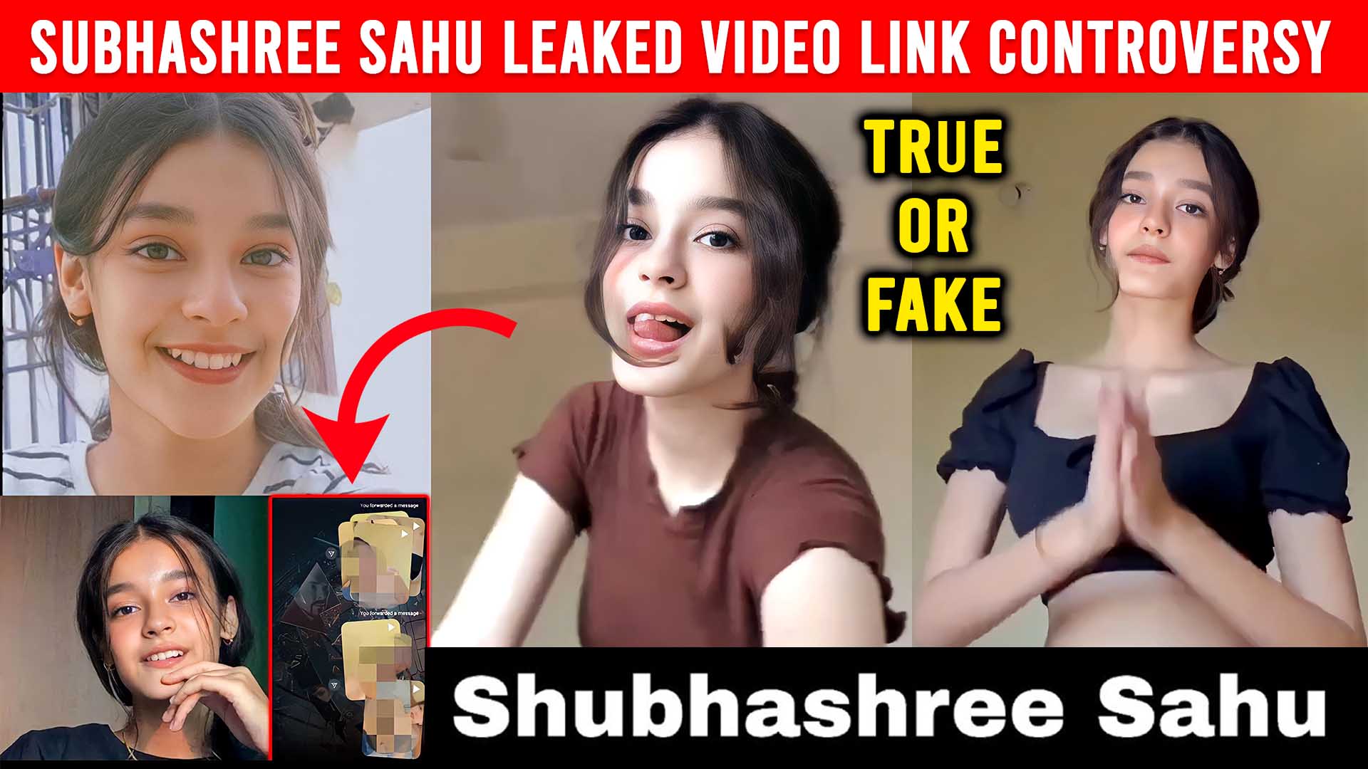 Subhashree Sahu Leaked Video and Photo Link Controversy on Social Media ...