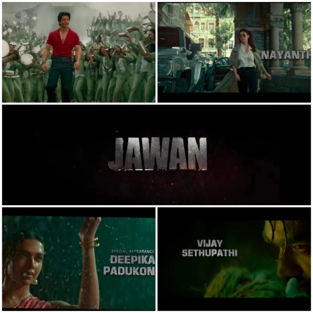 jawan Prevue, jawan prevue cast, jawan prevue trailer, jawan cast,